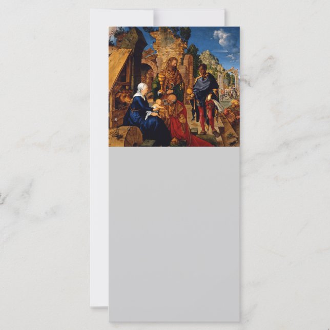 Magi Adorar al Niño Jesús (Anverso)