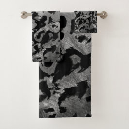 Magia abstracta - Negro plateado