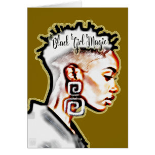 Magia de Chica Negra • Saludo de Afirmación Inspir