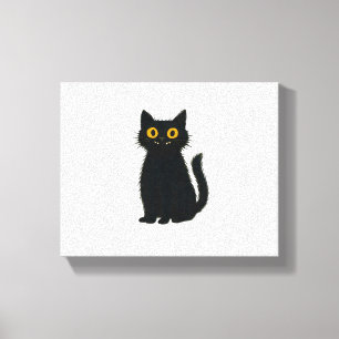 Magia de gato negro - Halloween y arte de gatos mí