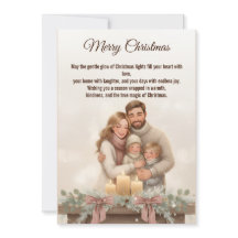Magia de las Luces de Navidad Tarjetas de Navidad