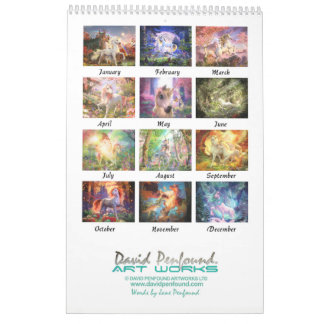 Magia del calendario Unicornios 2021