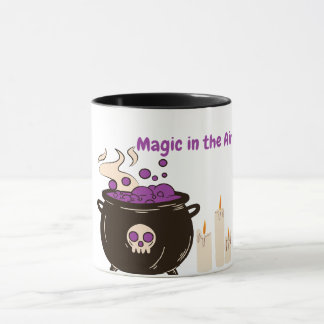 Magia en el Aire Taza de Café Bruja