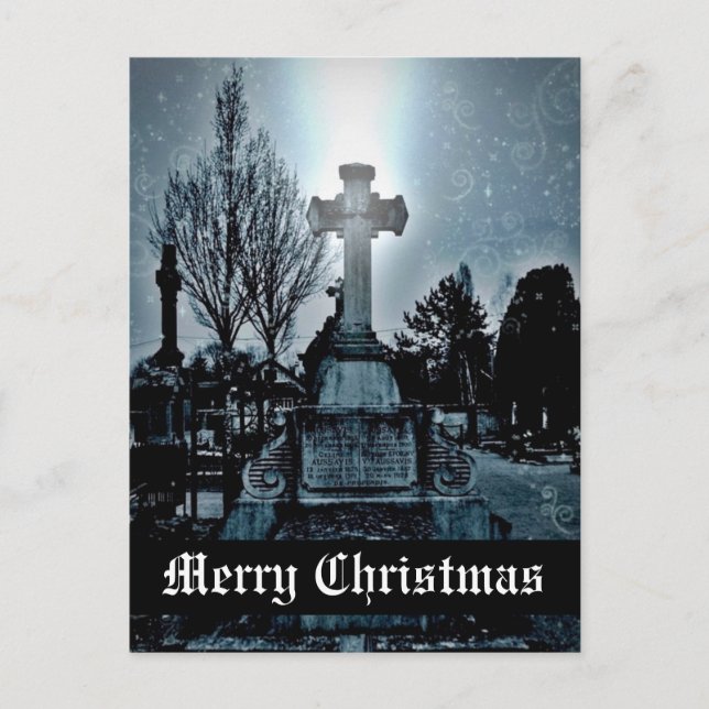 Magia en las Felices Navidad góticas del (Anverso)