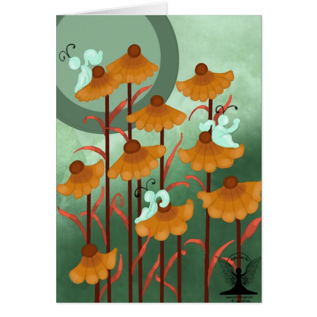 Magia floral del arte de hadas mítico (Frente)