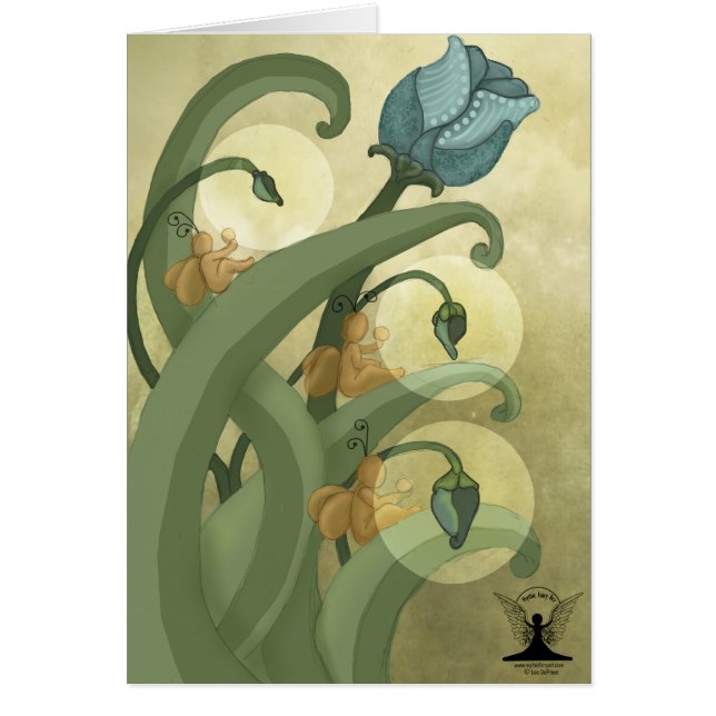 Magia floral del arte de hadas mítico (Frente)