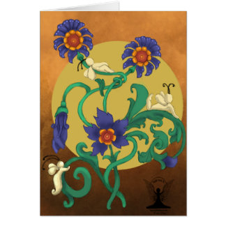 Magia floral del arte de hadas mítico