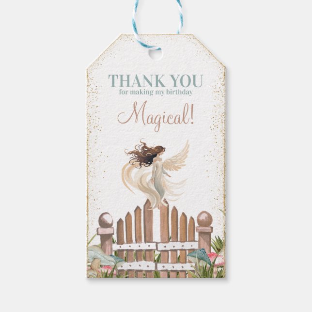 Magia Garden Fairy Gift Etiqueta (Anverso)