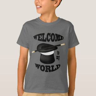 Magia Magia bienvenida a mi camiseta mundial