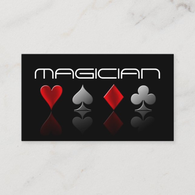 Magia Magia Tarjeta Poker Trick Entretenimiento (Anverso)