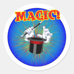 Magia - Pegatina grande