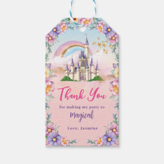 Magia Princess Castle Birthday Gift Etiqueta