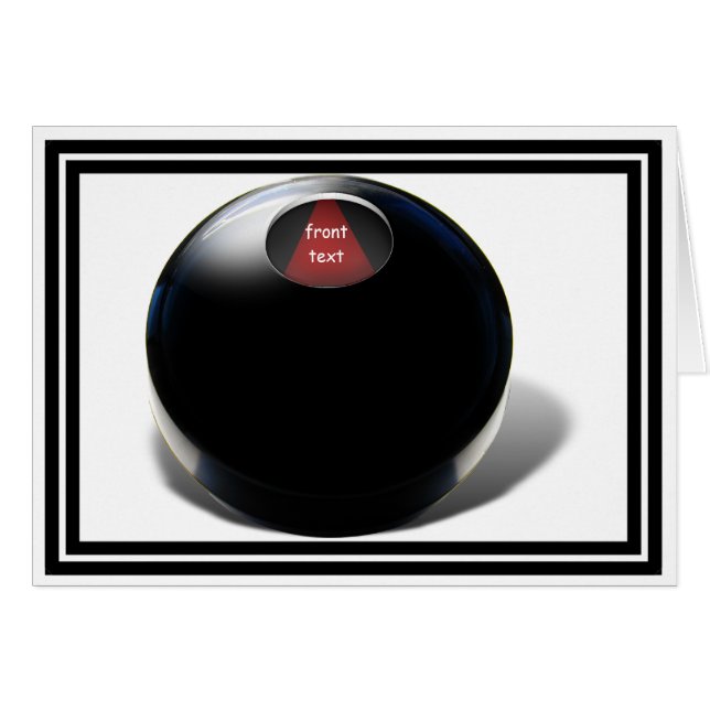 Magic 8 Ball (Anverso (Horizontal))