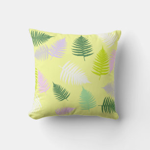Magic Pastel Fern deja el Cojín decorativo Cushion
