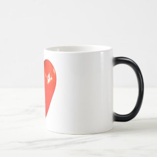 Mágica 11 onzas - Taza Morphing del "corazón"