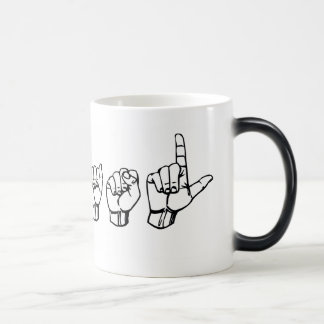 Mágica Amo la taza del ASL