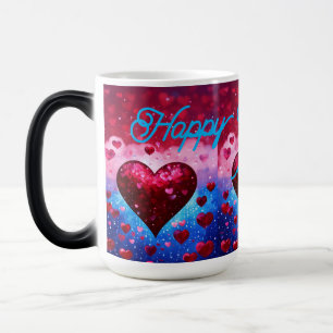 Mágica "Amor de corazón Imprimir taza - Cerámica romántic