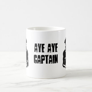Mágica Aye aye capitán taza