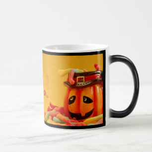 Mágica ¡BOOH! Taza caliente y fría de ZAZZLE
