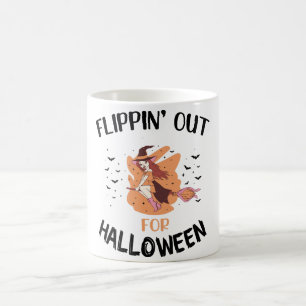 Mágica "Chicas huyendo por la taza de Halloween - Gimnana
