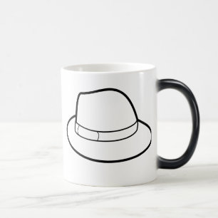 Mágica Coloree la taza sensible al calor cambiante del
