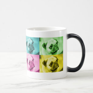 Mágica Doguillo “pop art” taza de transformación