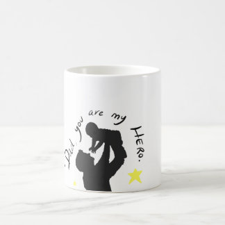 Mágica El día de padre personalizado de la taza