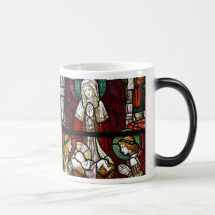 Mágica El Jesucristo y Maria, nuestro salvador es taza