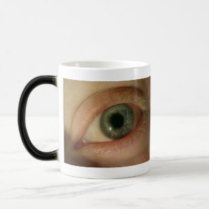 Mágica El mirar fijamente ellos - taza derecha