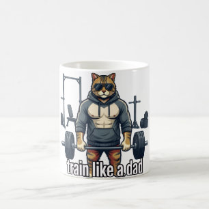 Mágica Entrena Como Un Papá - Taza Divertida para Papá Ga