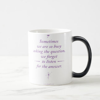Mágica Estamos a veces tan ocupados (la taza morphing)