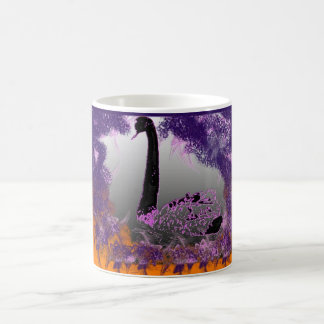 Mágica Fantasía del cisne negro - taza