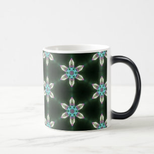 Mágica Flores de neón del diamante en la taza Morphing