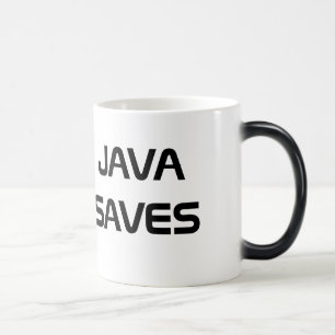 Mágica Java ahorra la taza de café