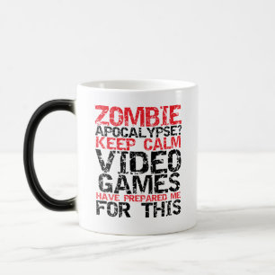 Mágica La apocalipsis del zombi guarda la taza divertida