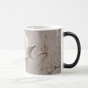 Mágica La Gran Garza Blanca/Negra Taza Morfológica de 11 