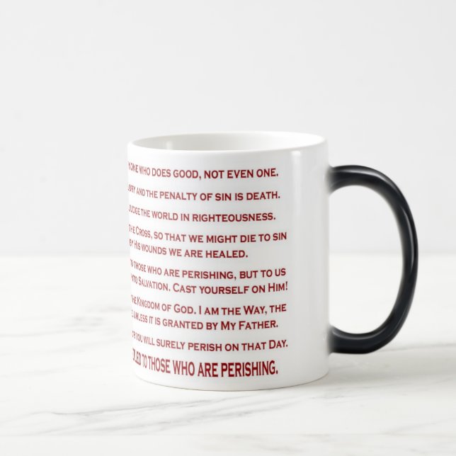 Mágica La taza de la predicación del evangelio (Derecha)