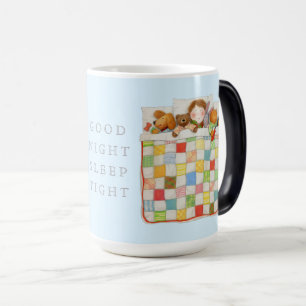 Mágica MANTAS ACOMODADAS Taza Alta Morfológica + Azul