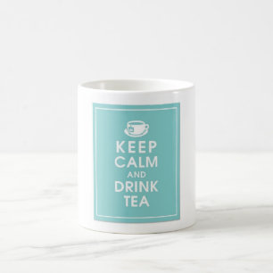 Mágica Mantenga taza tranquila y de la bebida del té