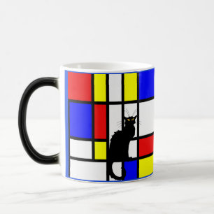 Mágica Mondrian - Composición II - Taza de arte con cambi