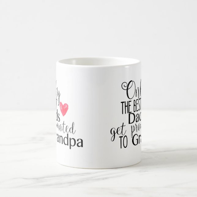 Mágica Negro/blanco taza Morphing de 11 onzas (Centro)