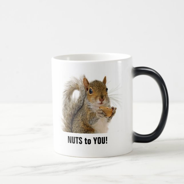 Mágica ¡NUTS! Taza (Derecha)