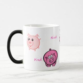 Mágica oink oink taza