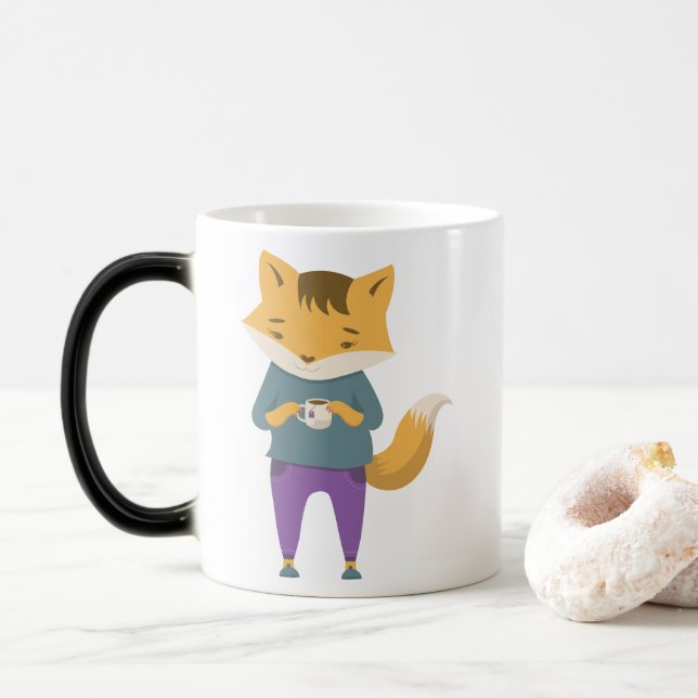 Mágica Pezón lindo con taza de té (Con donut)