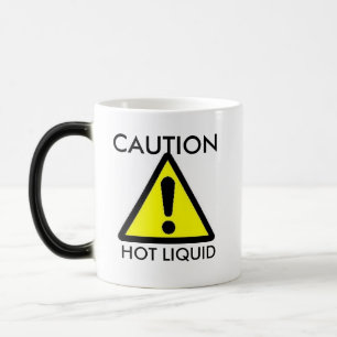 Mágica Precaución: Taza sensible al calor líquida