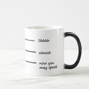 Mágica Shhh taza