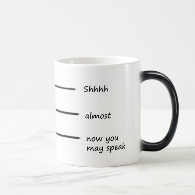 Mágica Shhh taza (Derecha)