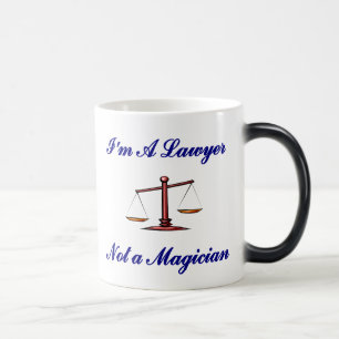 Mágica Soy abogado no una taza del mago
