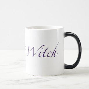 Mágica "Soy esa bruja" envuelta en la taza