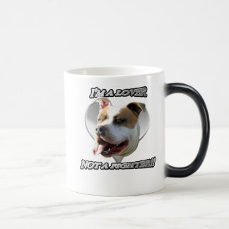 Mágica Soy un amante no una taza del pitbull del